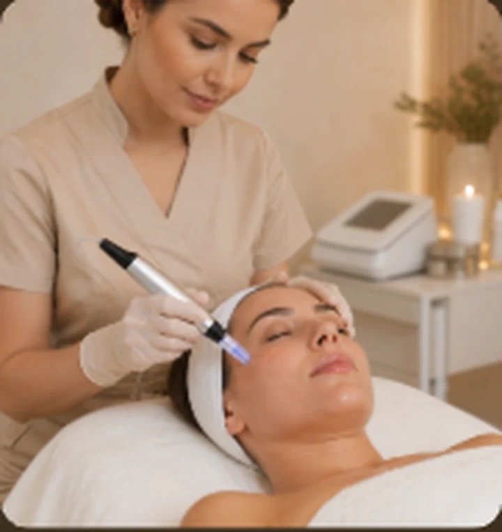 Microagulhamento facial