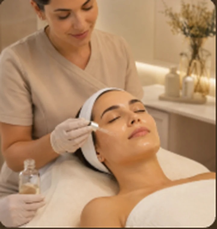 Revitalização facial e glow facial